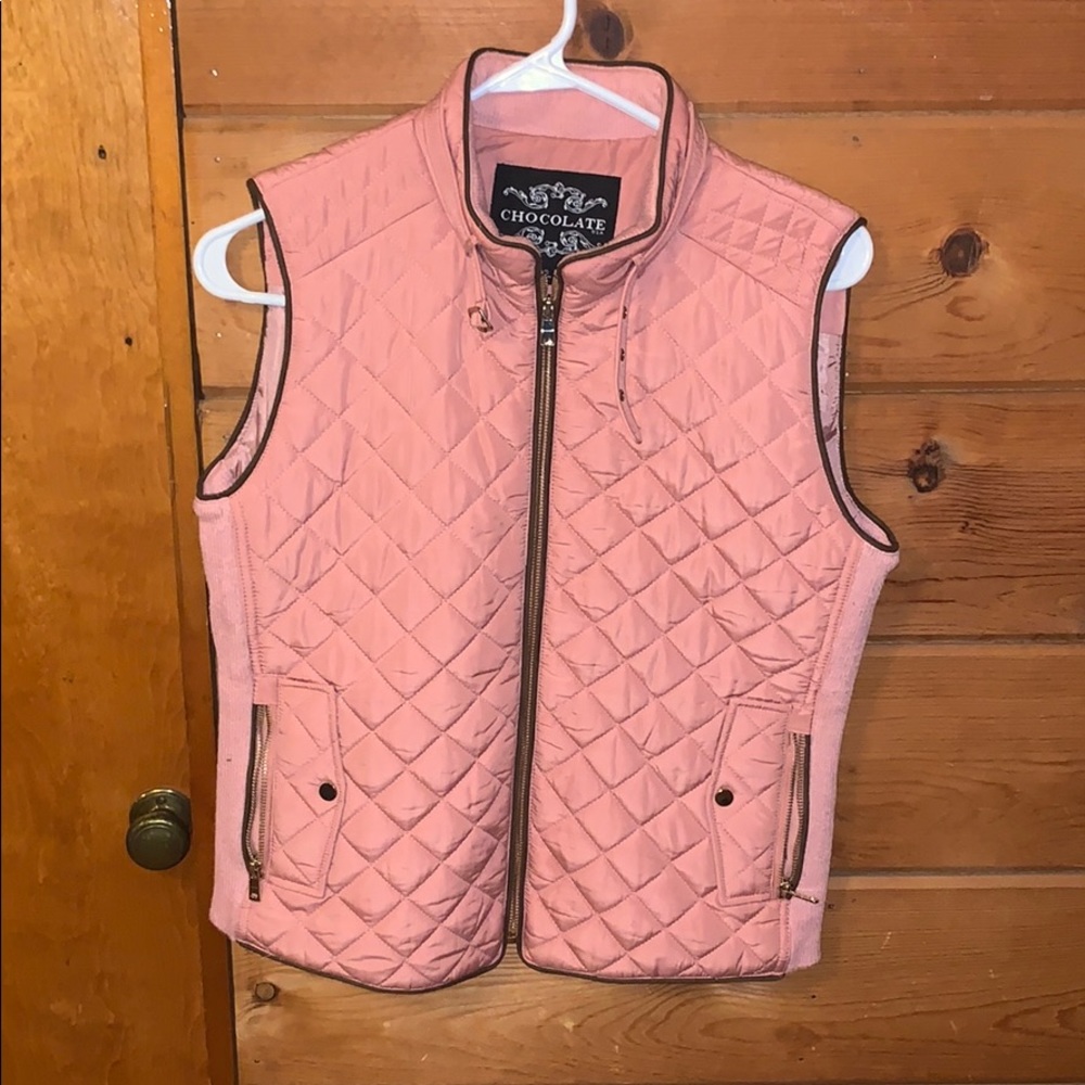 Pink vest